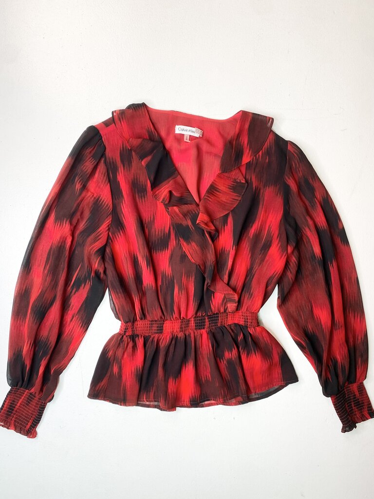 CALVIN KLEIN BLOUSE M OTR