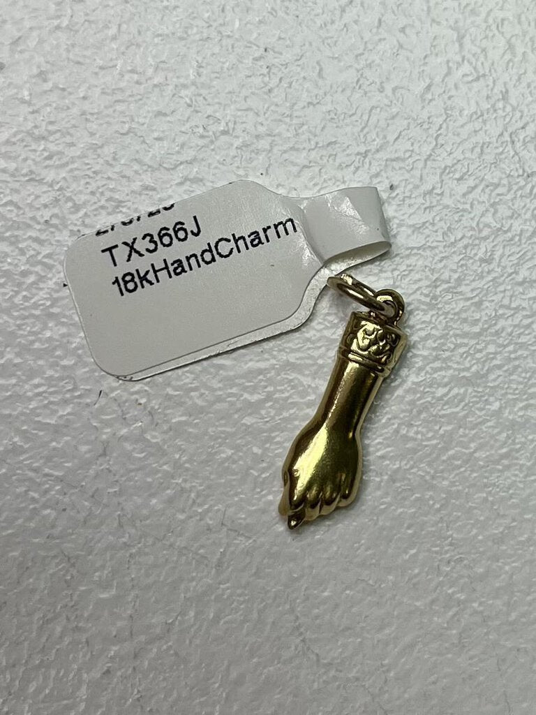 18kHandCharm ACCESSORY