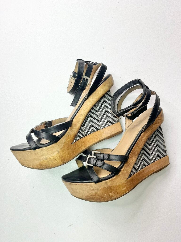 NO NAME WEDGE SANDAL 7 OTR