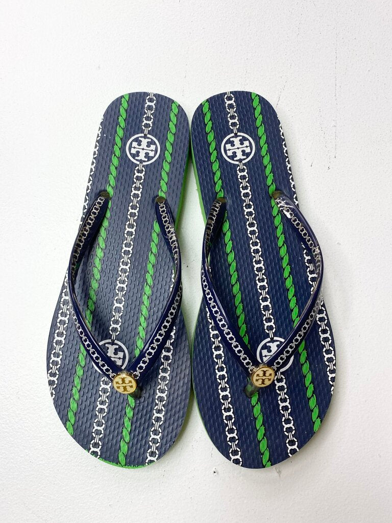 TORY BURCH FLIP FLOPS 7-8 PREMIUM
