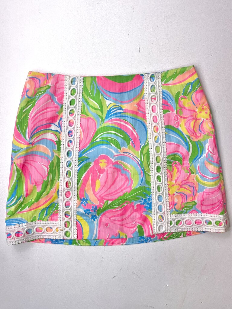 LILLY PULITZER SKIRT 8 PREMIUM
