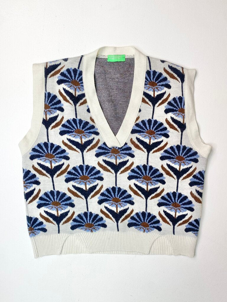 UNITED COLORS OF BENNETON SWEATER VEST S OTR