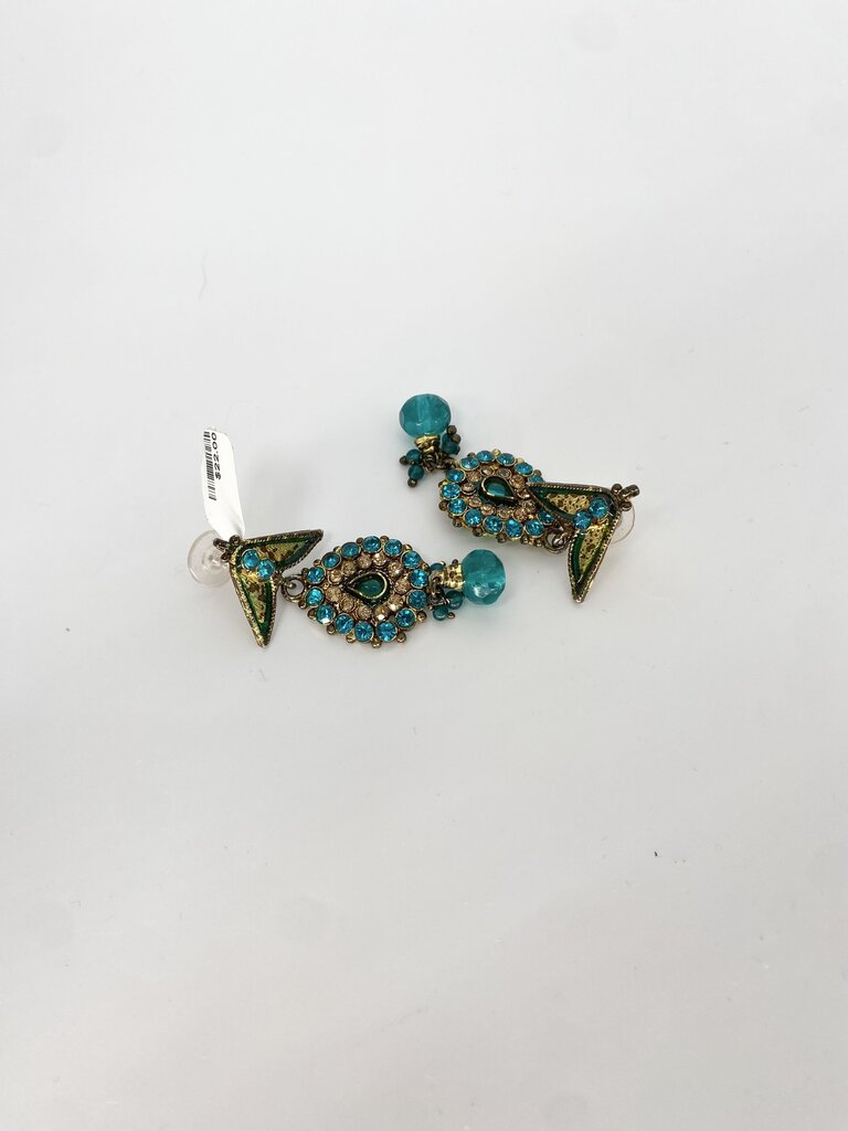 EARRINGS BLUE ACCESSORY