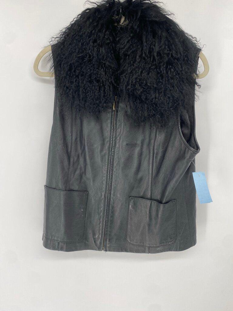 OUTERWARE LEATHER GILET M OTR