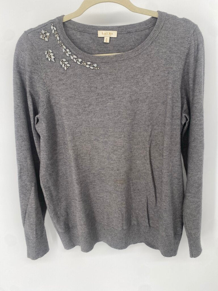 LAURA ASHLEY SWEATER M OTR
