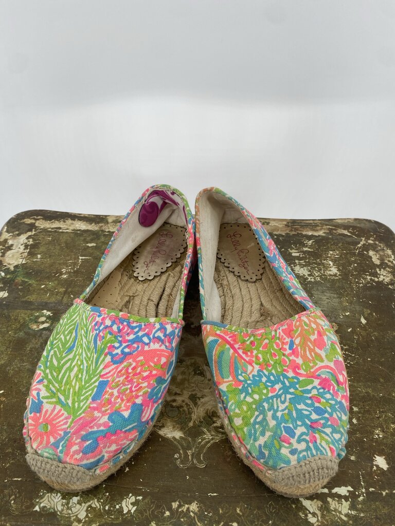 LILLY PULILTZER SHOES 8.5 PREMIUM