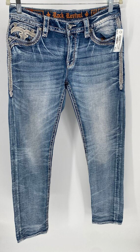 ROCK REVIVAL JEANS 30/32 OTR