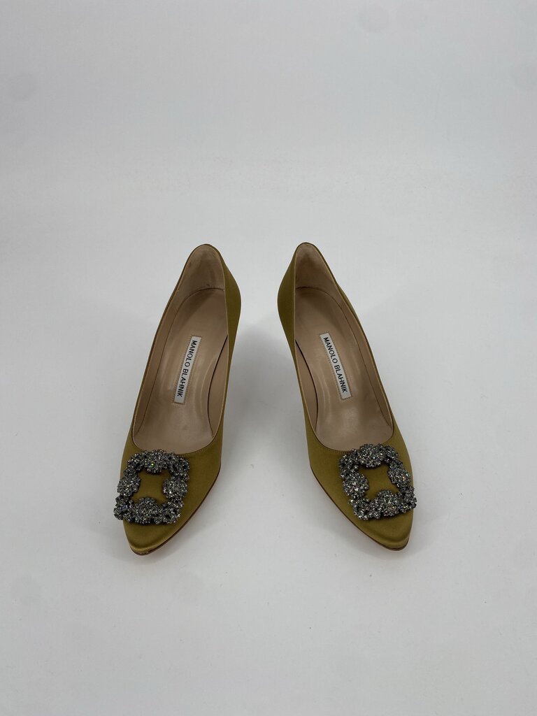 MANOLO BLAHNIK HEELS 37.5 PREMIUM