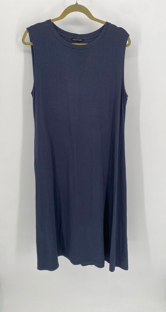 EILEEN FISHER DRESS M PREMIUM