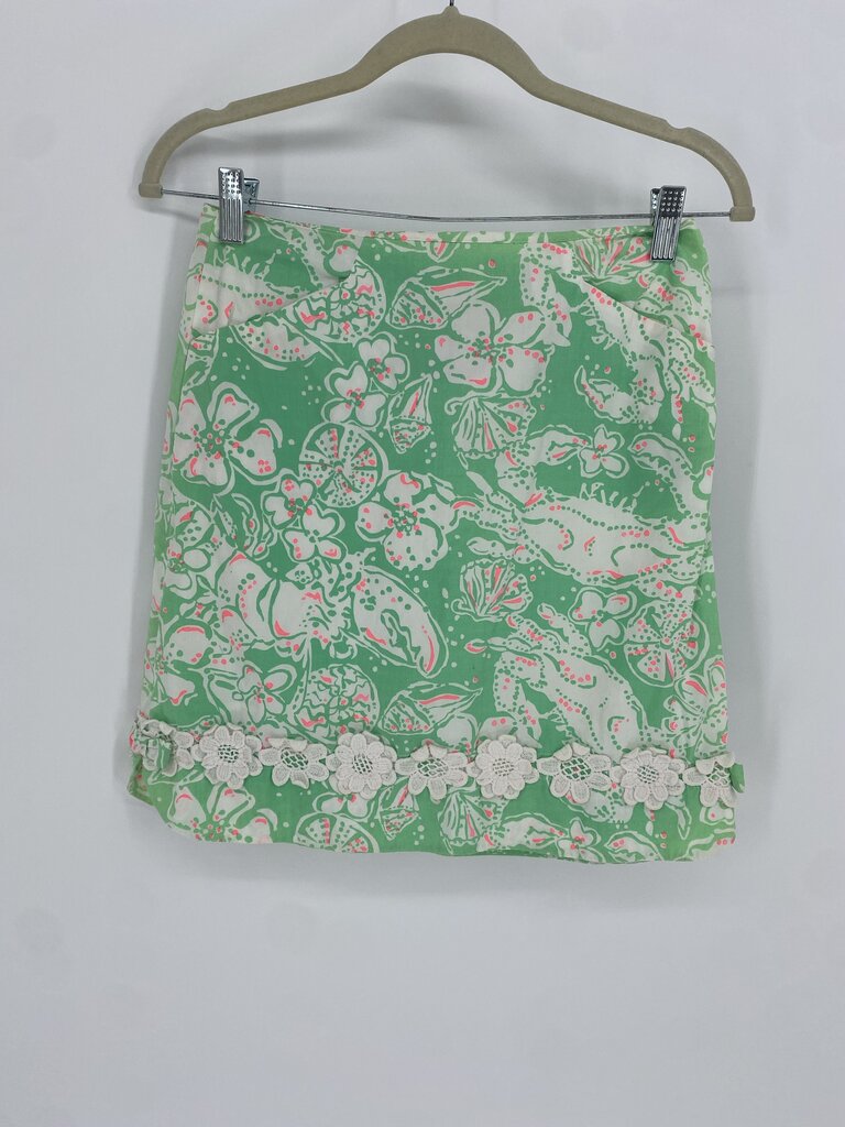 LILLY PULILTZER SKIRT 0 PREMIUM