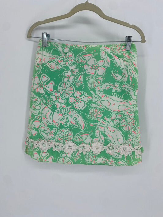 LILLY PULILTZER SKIRT 0 PREMIUM