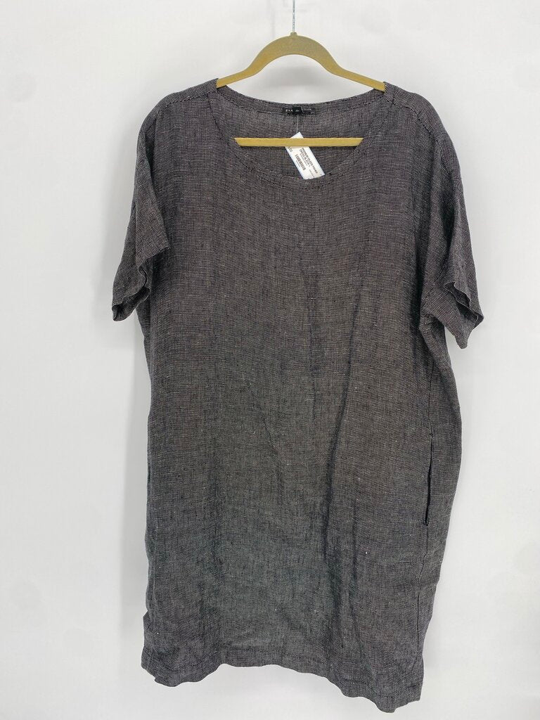 EILEEN FISHER DRESS L PREMIUM