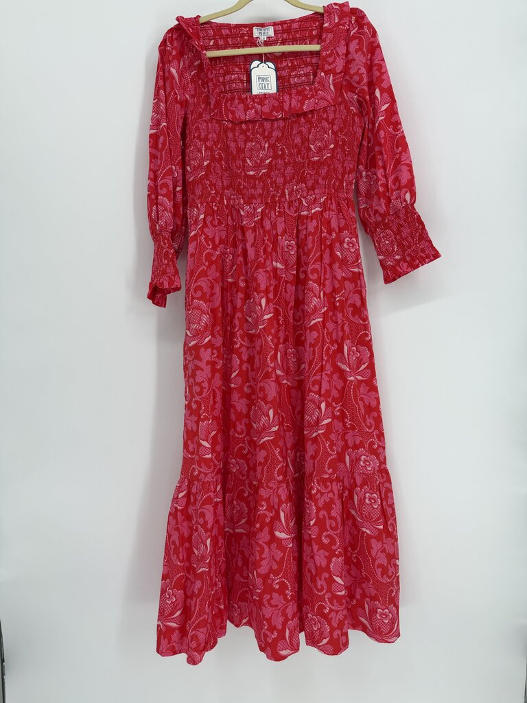 PINK CITY PRINTS DRESS S PREMIUM