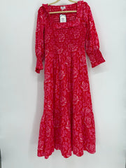 PINK CITY PRINTS DRESS S PREMIUM